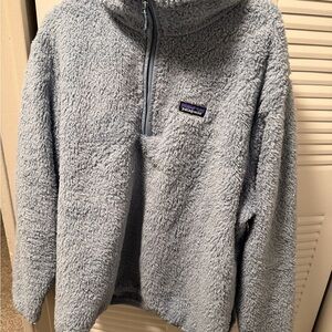 Patagonia Sky Blue Sherpa Fleece Jacket